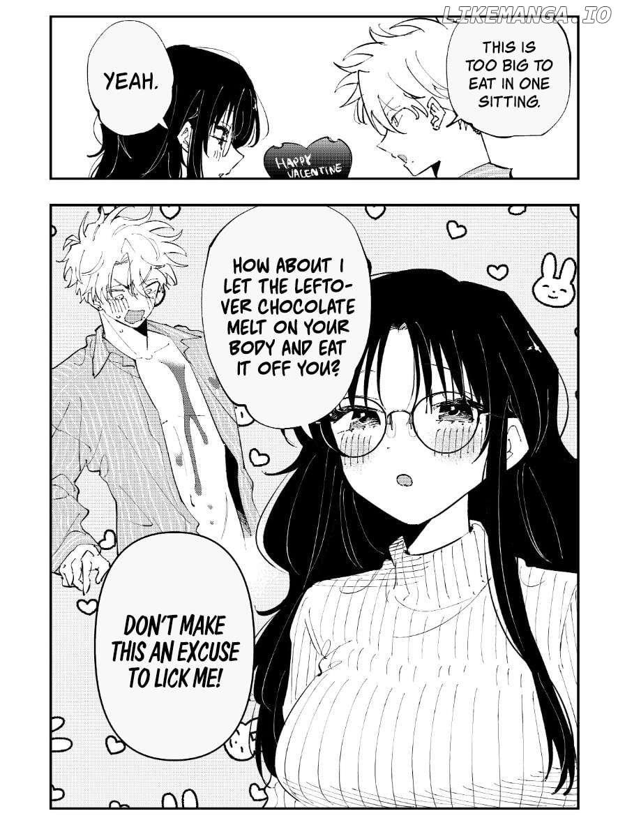 The Person Sitting Next to Me Looking at Me with Perverted Eyes Chapter 41.1 - page 1