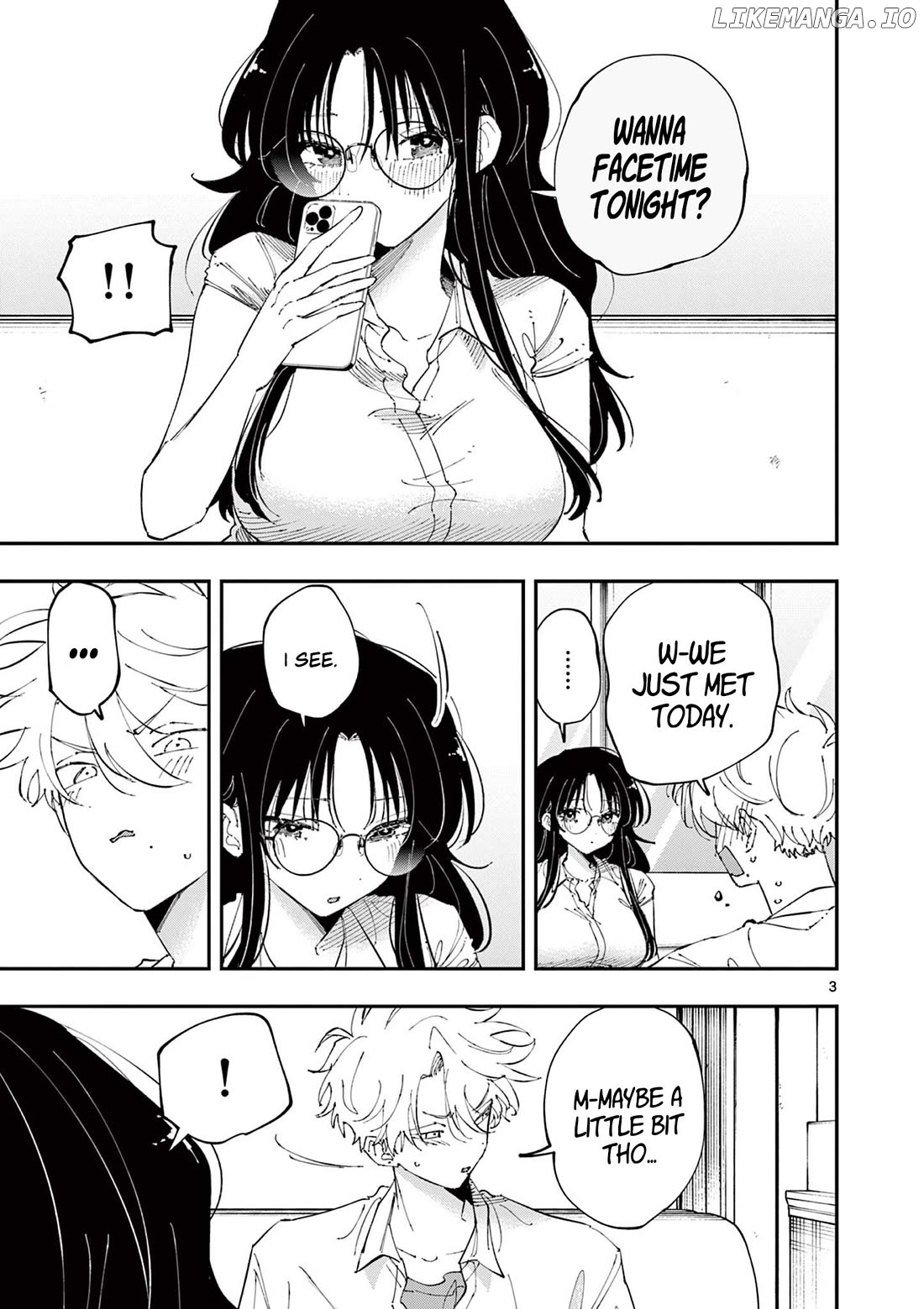 The Person Sitting Next to Me Looking at Me with Perverted Eyes Chapter 42 - page 3