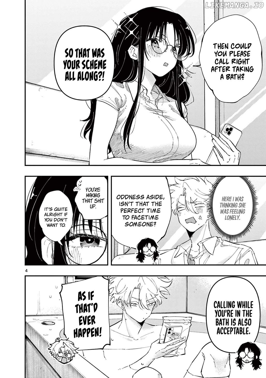 The Person Sitting Next to Me Looking at Me with Perverted Eyes Chapter 42 - page 4