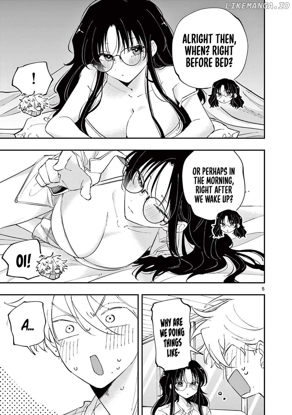 The Person Sitting Next to Me Looking at Me with Perverted Eyes Chapter 42 - page 5