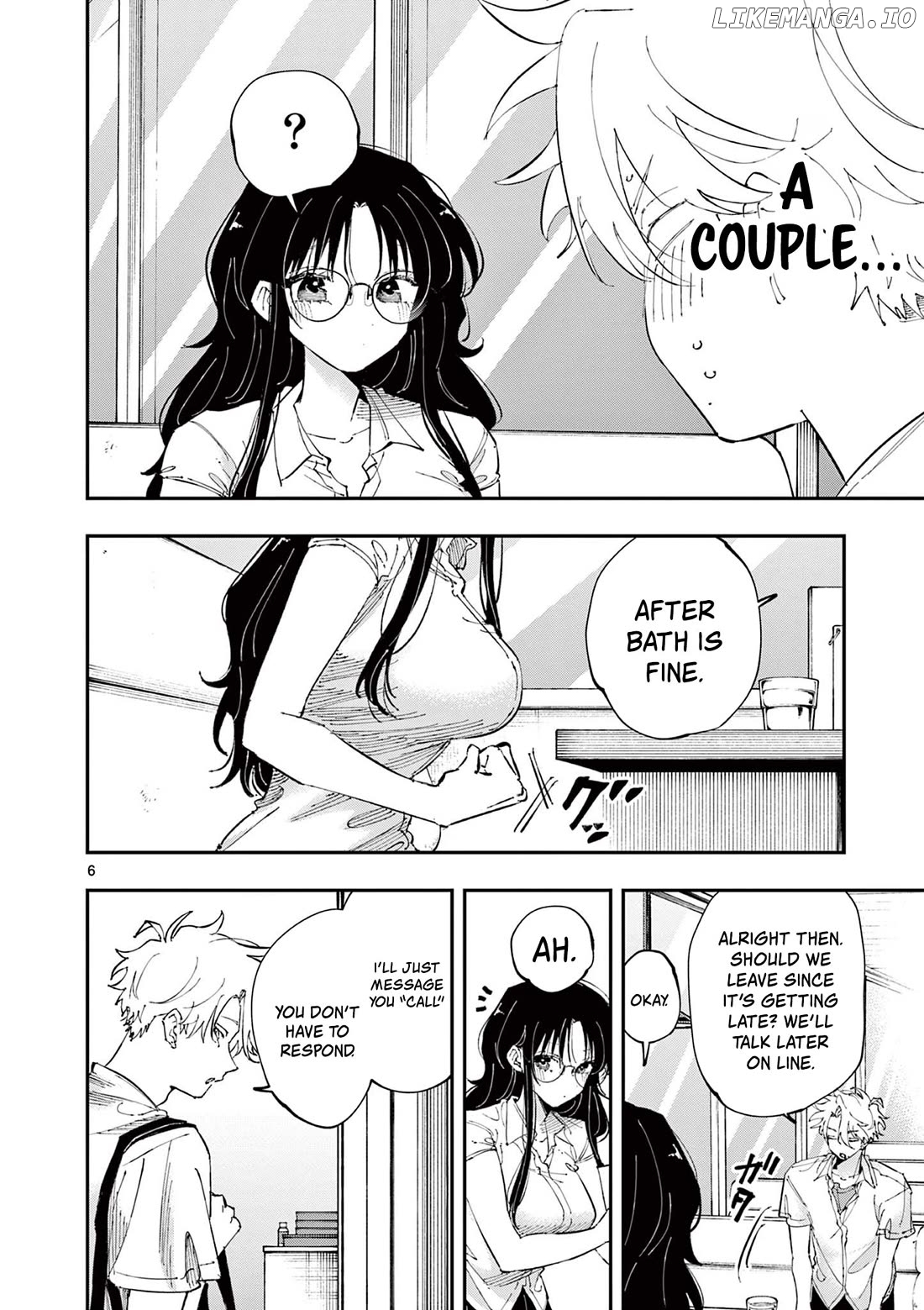 The Person Sitting Next to Me Looking at Me with Perverted Eyes Chapter 42 - page 6