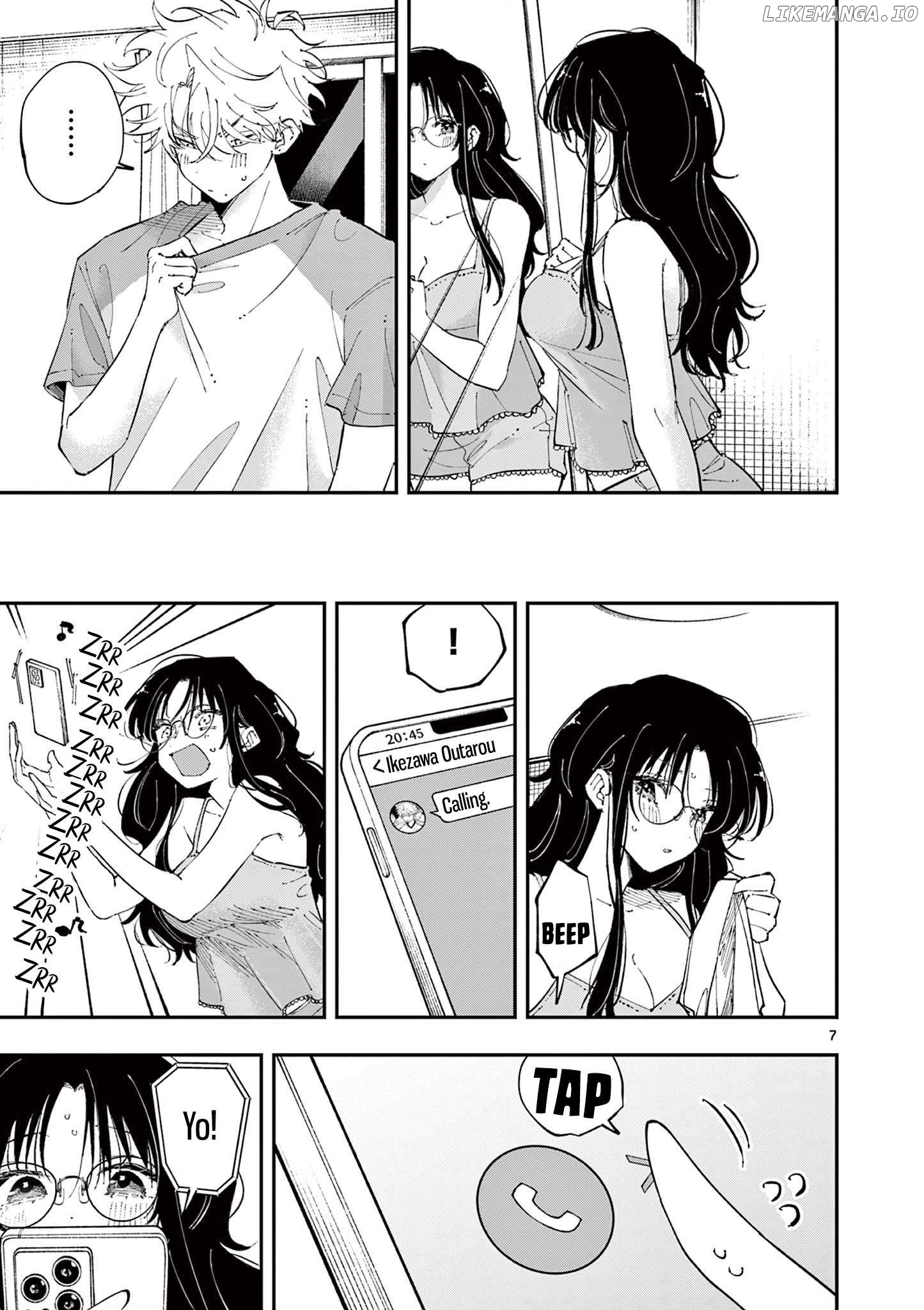 The Person Sitting Next to Me Looking at Me with Perverted Eyes Chapter 43 - page 7