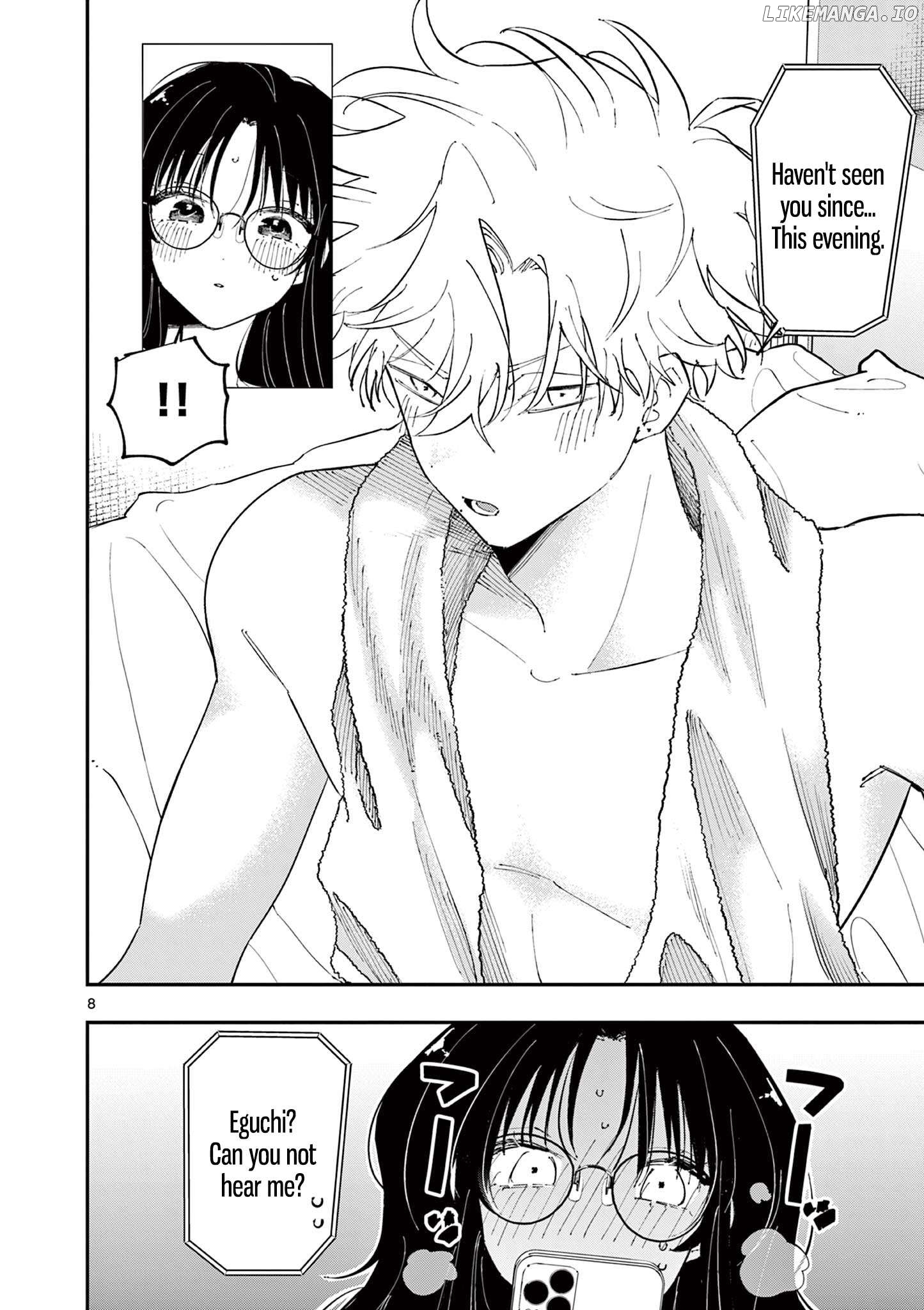 The Person Sitting Next to Me Looking at Me with Perverted Eyes Chapter 43 - page 8