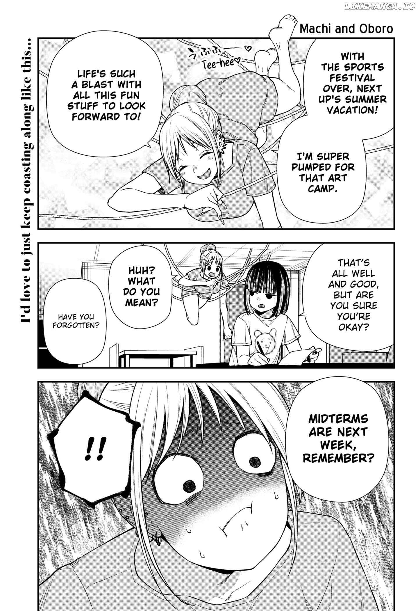 Machi and Oboro Chapter 21 - page 1