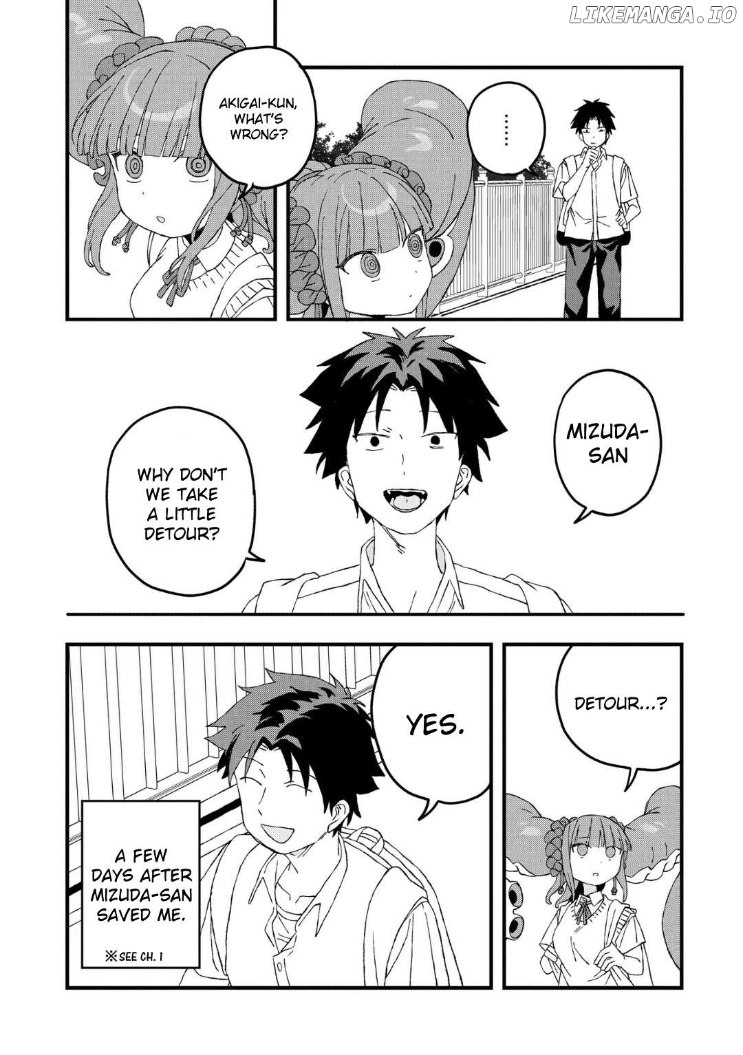 Mizudako-Chan Kara Wa Nigerarenai! Chapter 20 - page 6