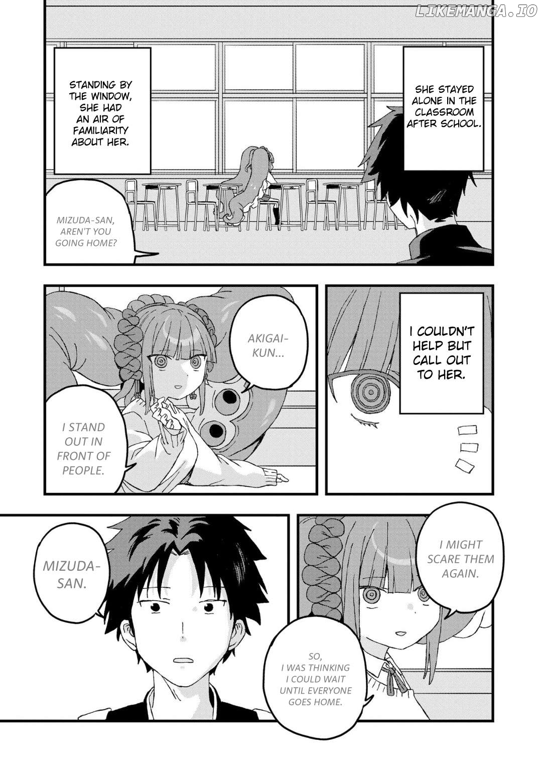 Mizudako-Chan Kara Wa Nigerarenai! Chapter 20 - page 7