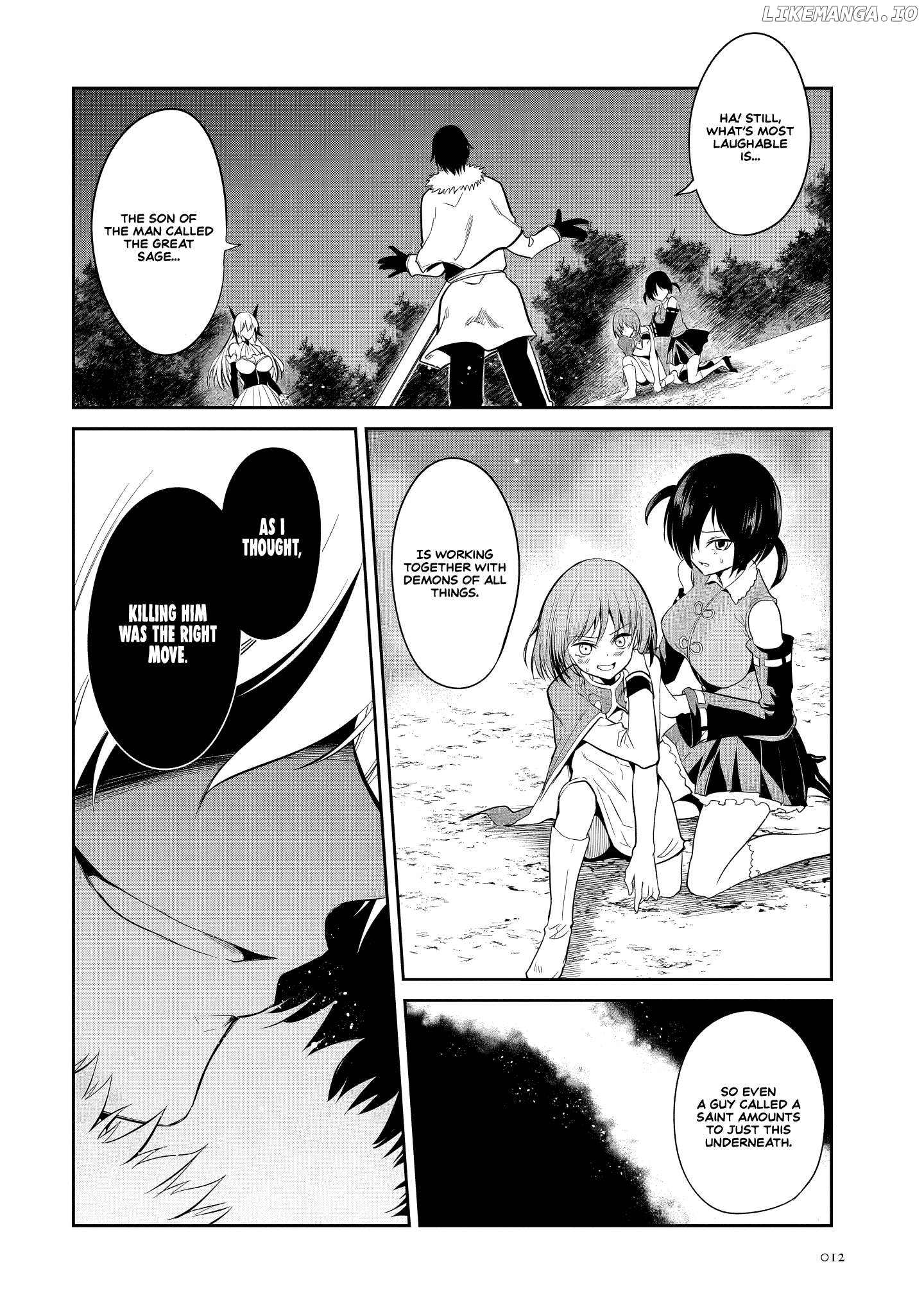 Maou no Musume-Tachi to Maguwaeba Tsuyoku Narerutte Hontou Desuka? Chapter 6 - page 12