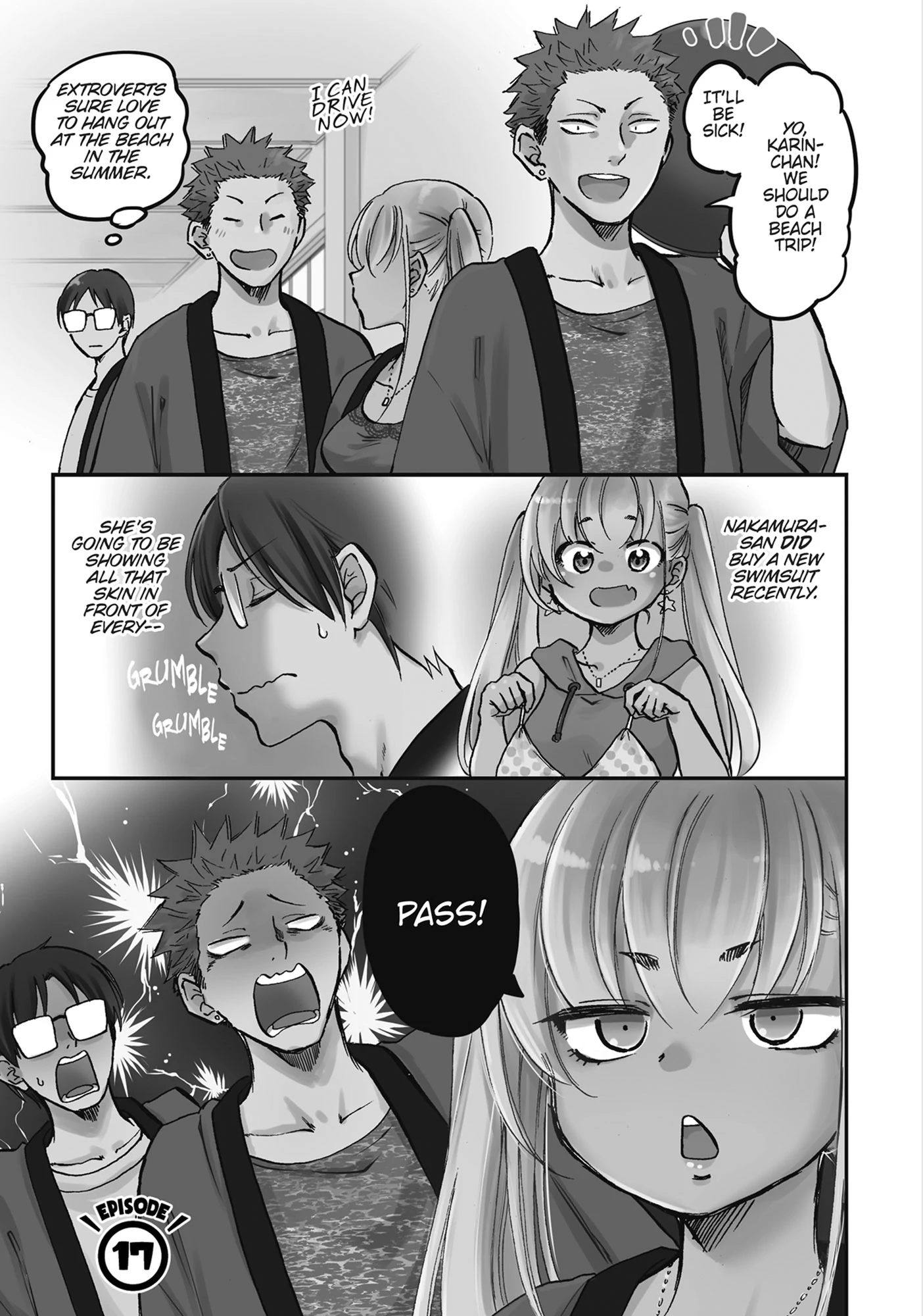 Nakamura-San, The Uninvited Gyaru Chapter 17 - page 1