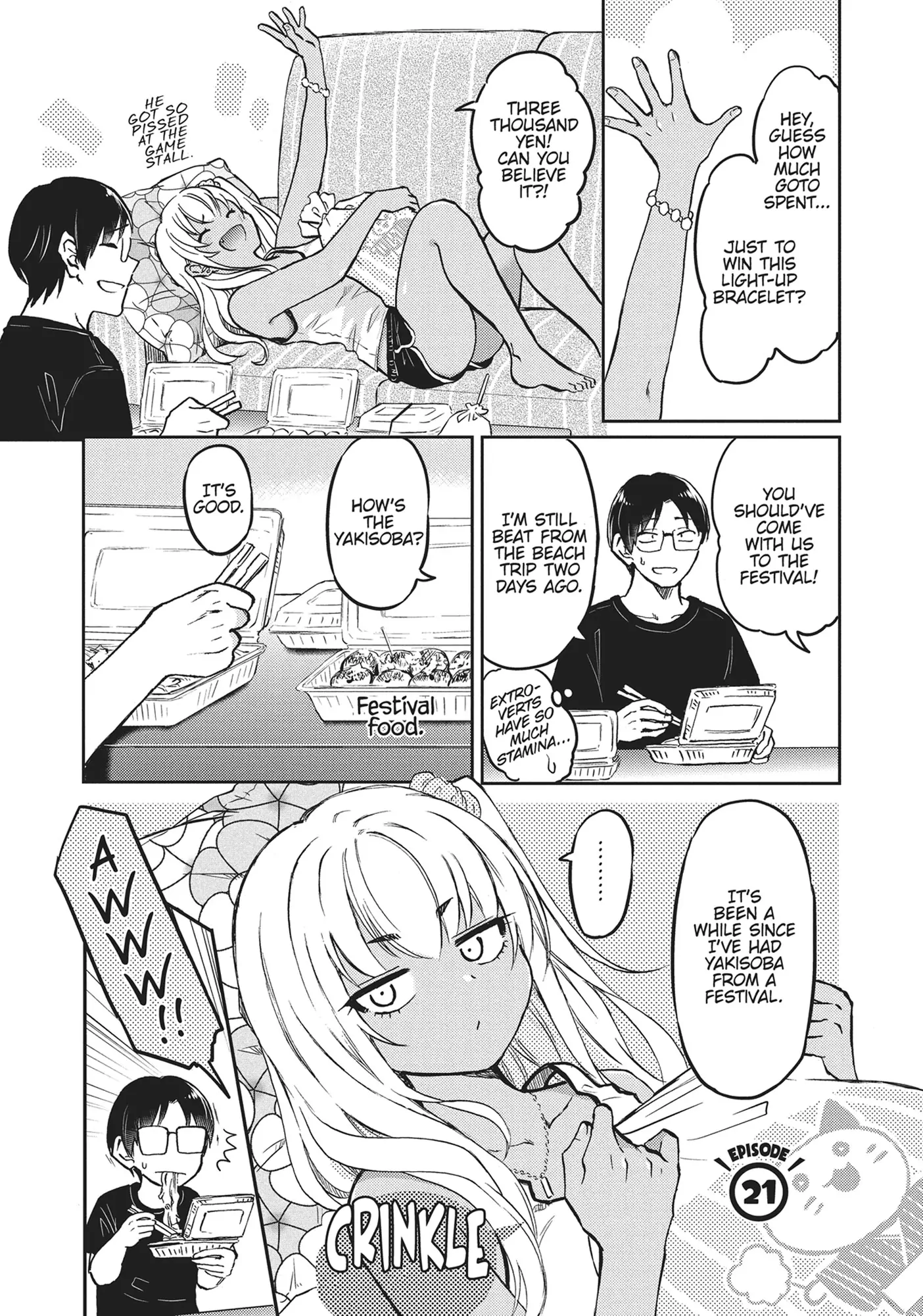 Nakamura-San, The Uninvited Gyaru Chapter 21 - page 1