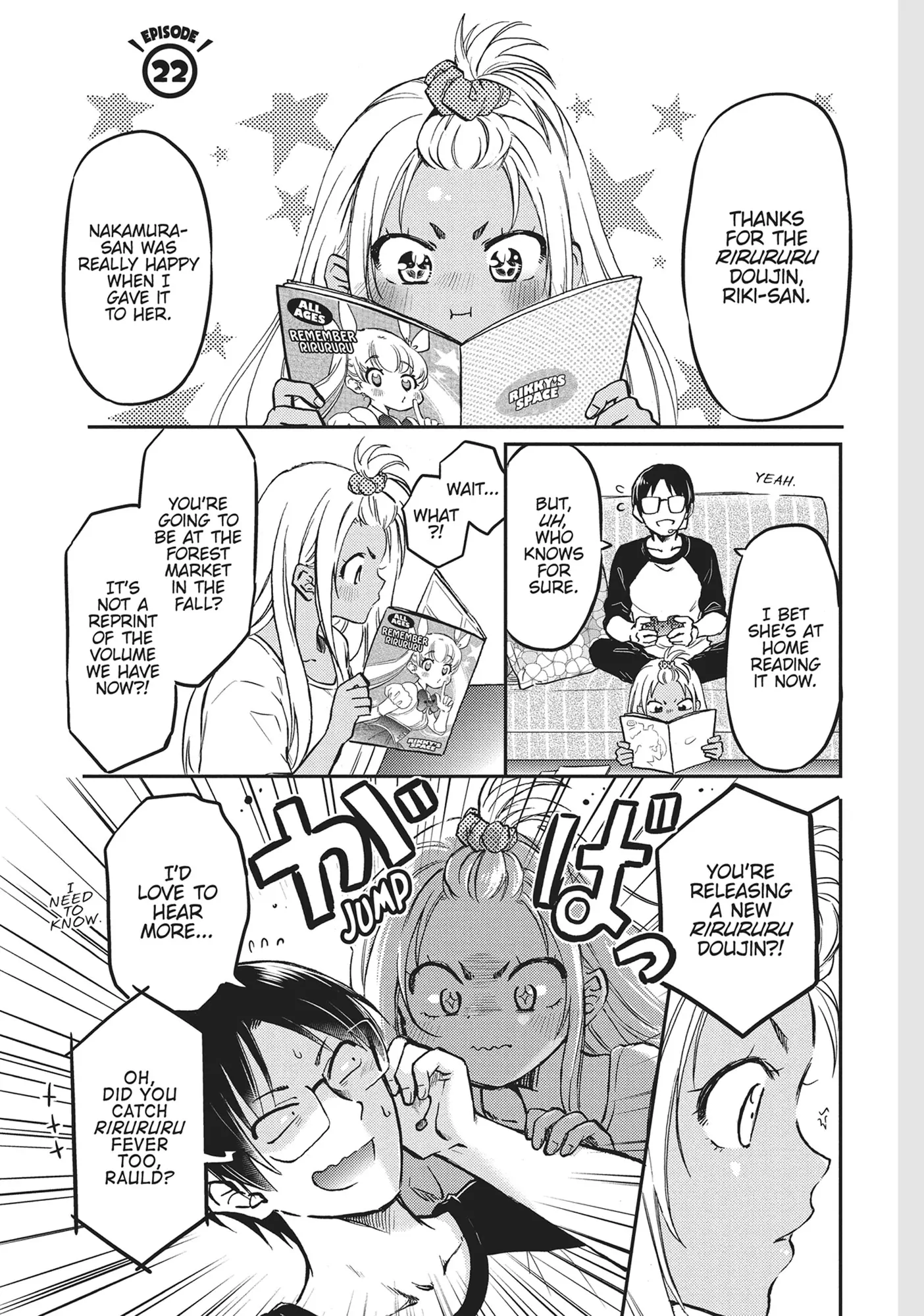 Nakamura-San, The Uninvited Gyaru Chapter 22 - page 1
