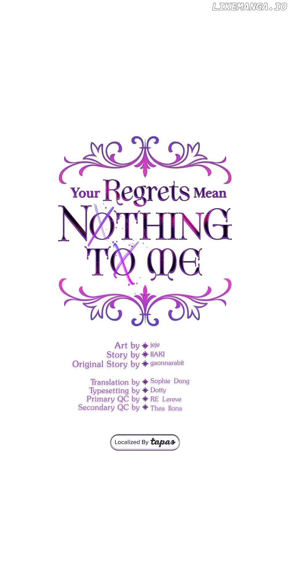 Your Regrets Mean Nothing to Me Chapter 135 - page 23