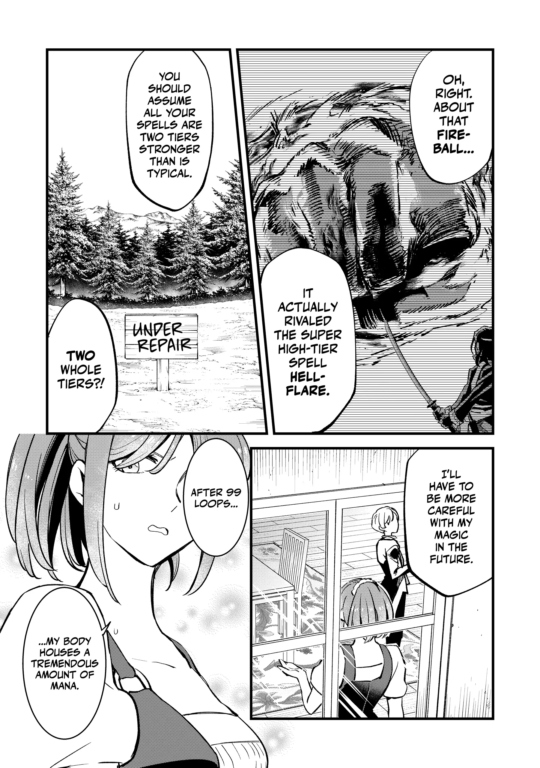 The 100th Time's the Charm: She Was Executed 99 Times, So How Did She Unlock “Super Love” Mode?! Chapter 9 - page 4