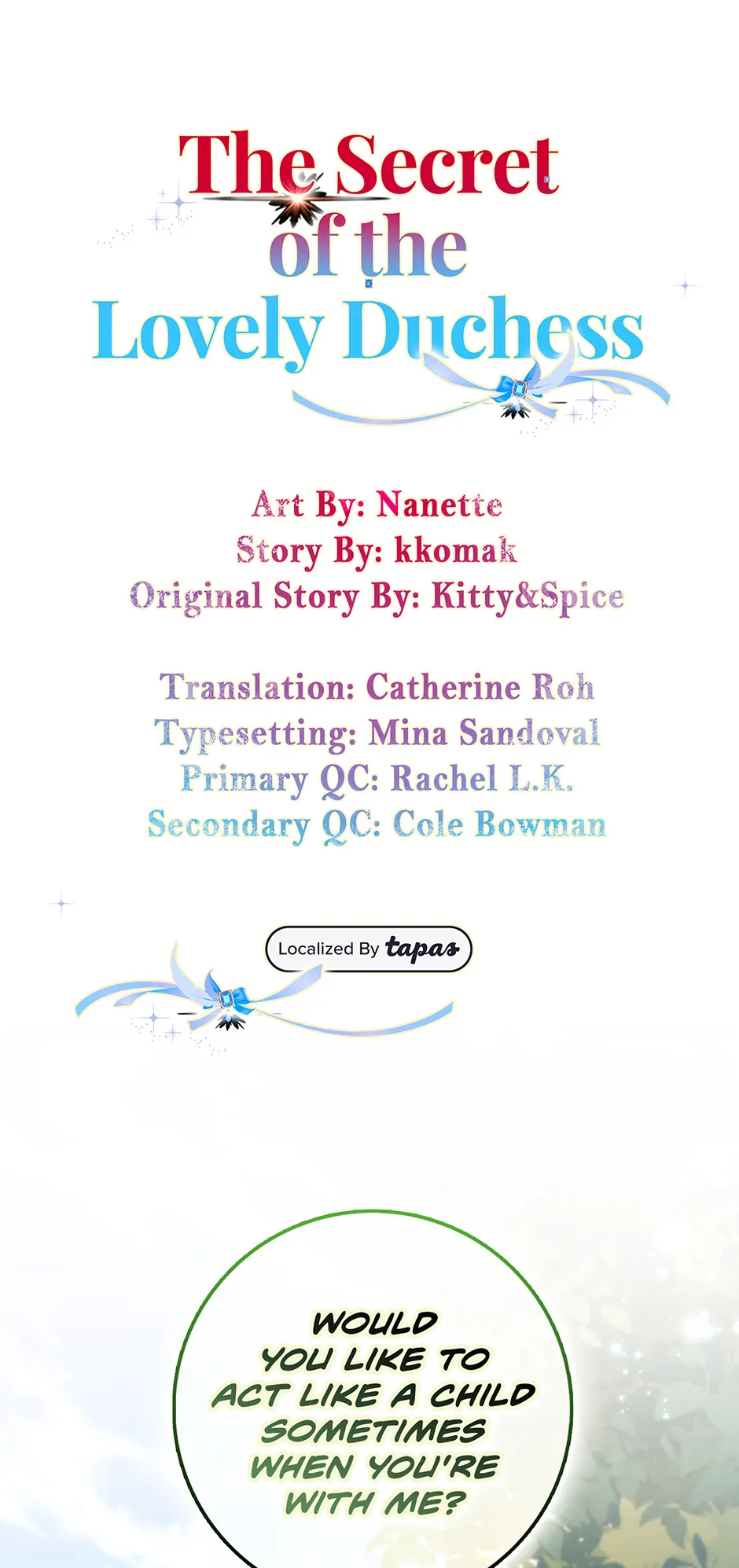 The secrets of the lovely duchess Chapter 36 - page 1