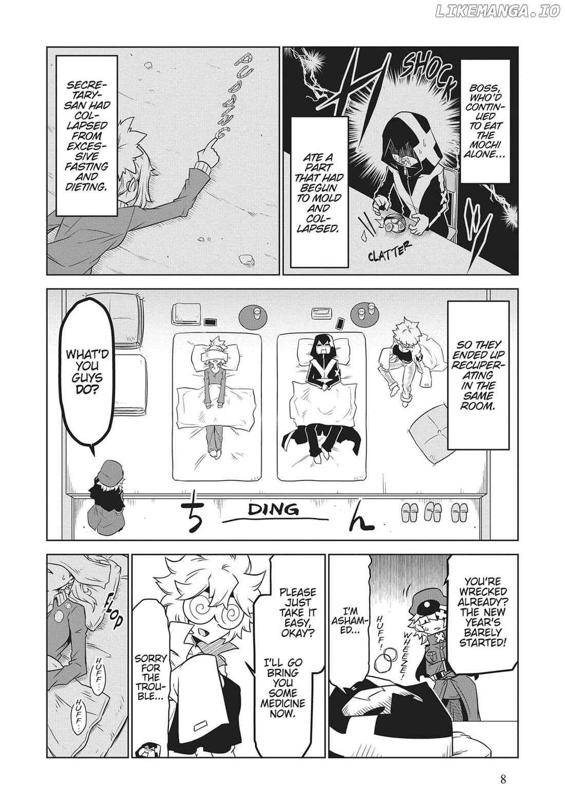 Zannen Jokanbu Black General-san Chapter 157 - page 9