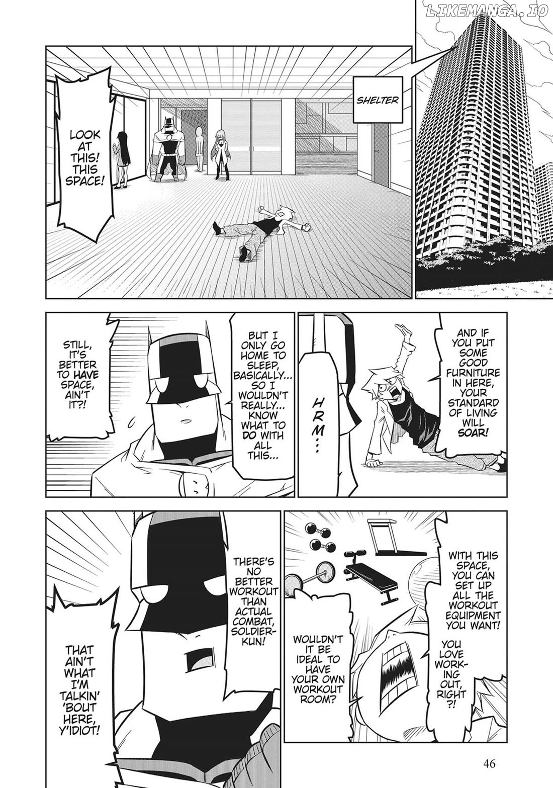 Zannen Jokanbu Black General-san Chapter 161 - page 10