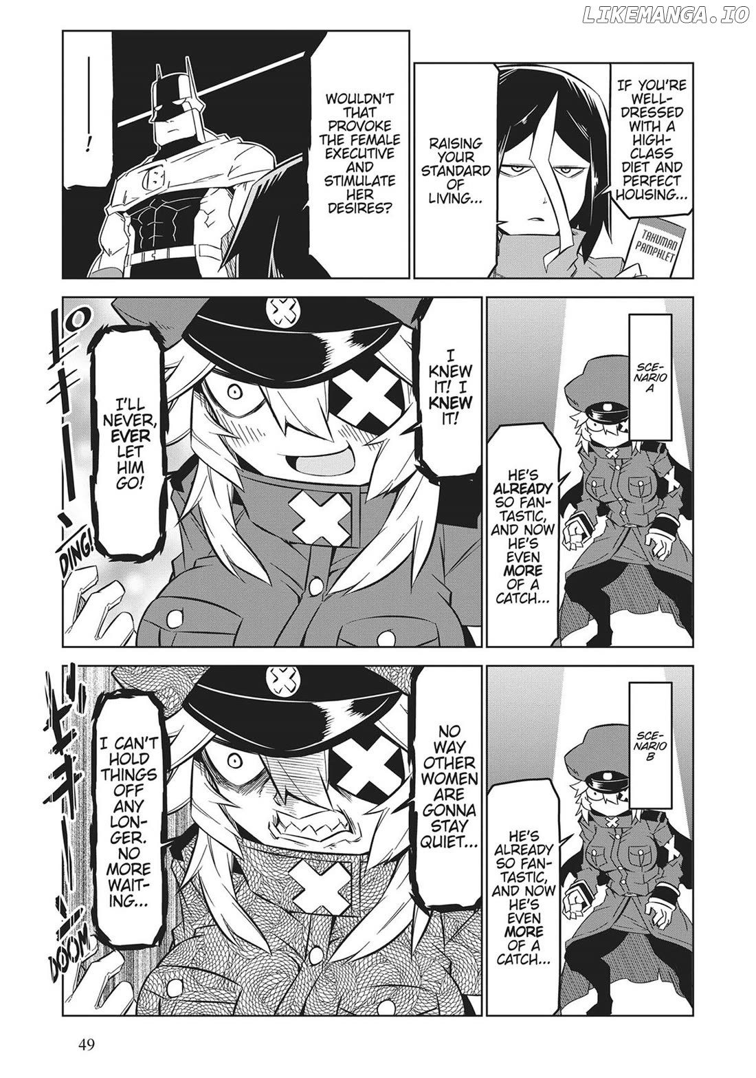 Zannen Jokanbu Black General-san Chapter 161 - page 13