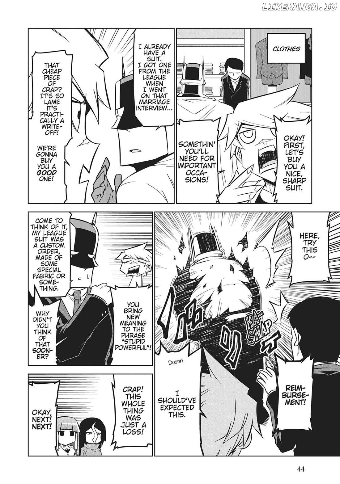 Zannen Jokanbu Black General-san Chapter 161 - page 8