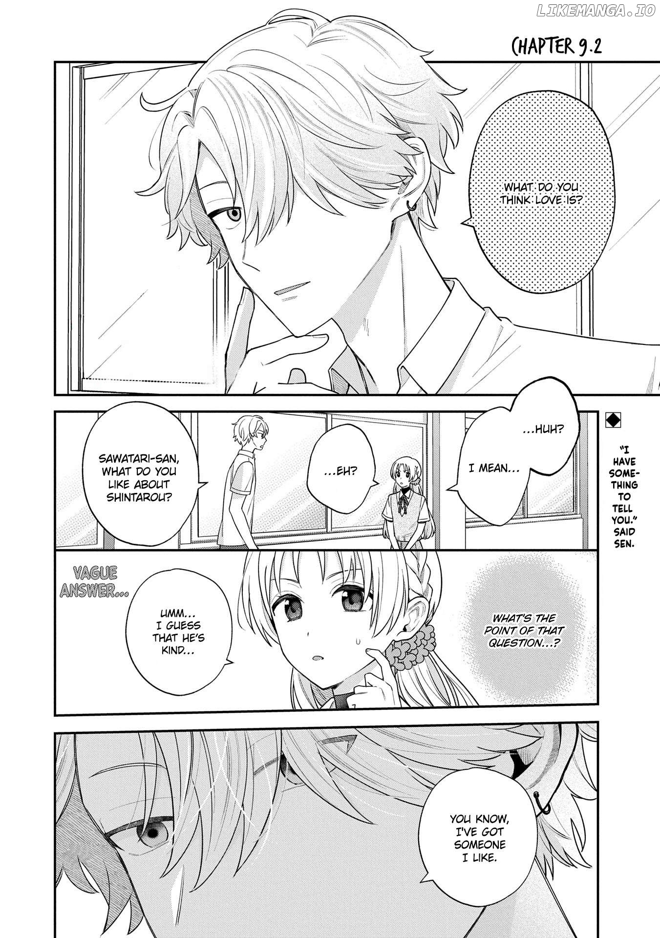 Inaho-kun wa Nise Kanojo no Hazu na no ni Chapter 9.2 - page 1