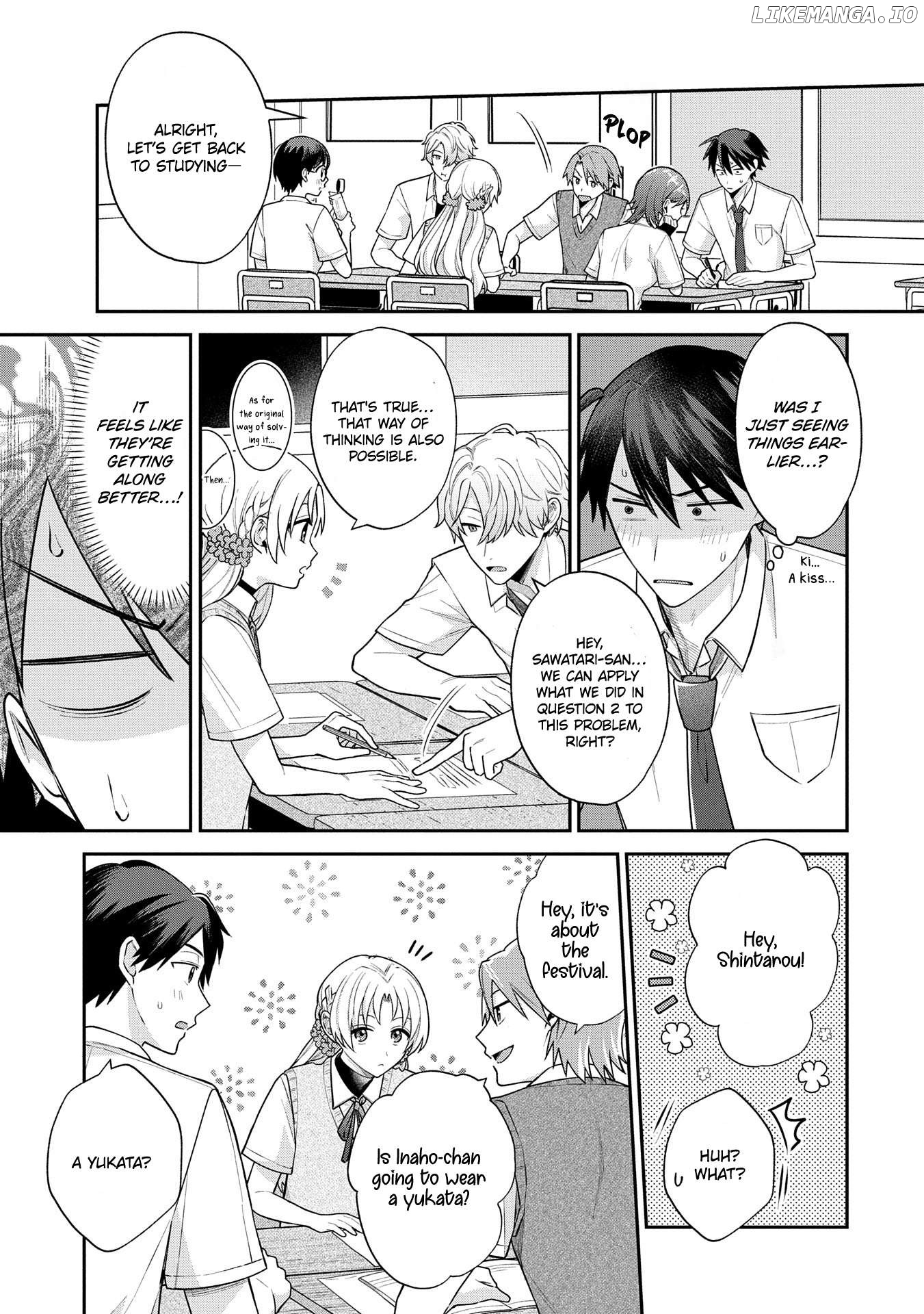 Inaho-kun wa Nise Kanojo no Hazu na no ni Chapter 9.2 - page 4