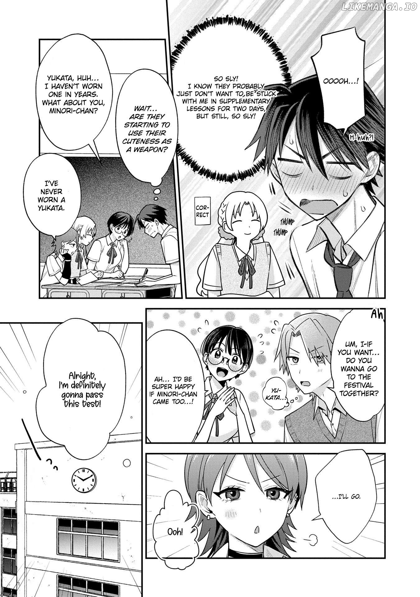 Inaho-kun wa Nise Kanojo no Hazu na no ni Chapter 9.2 - page 6