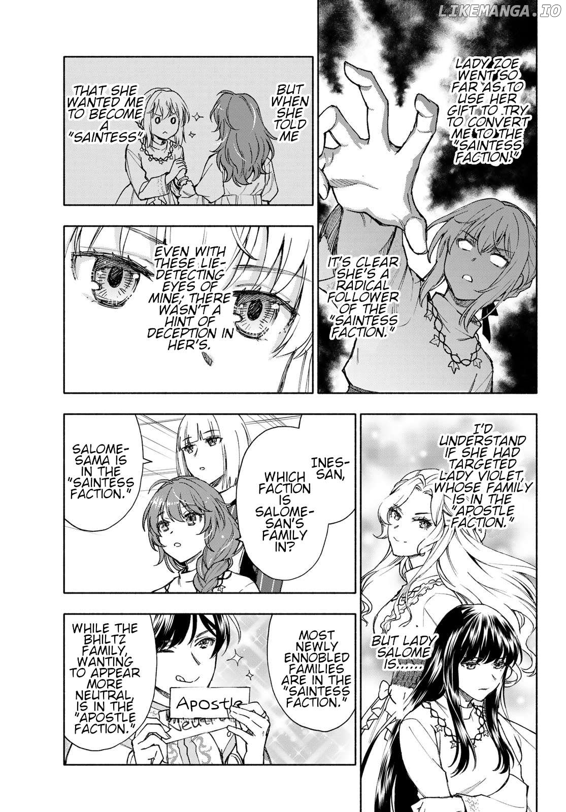 Seijo ni Uso wa Tsuujinai Chapter 21 - page 17