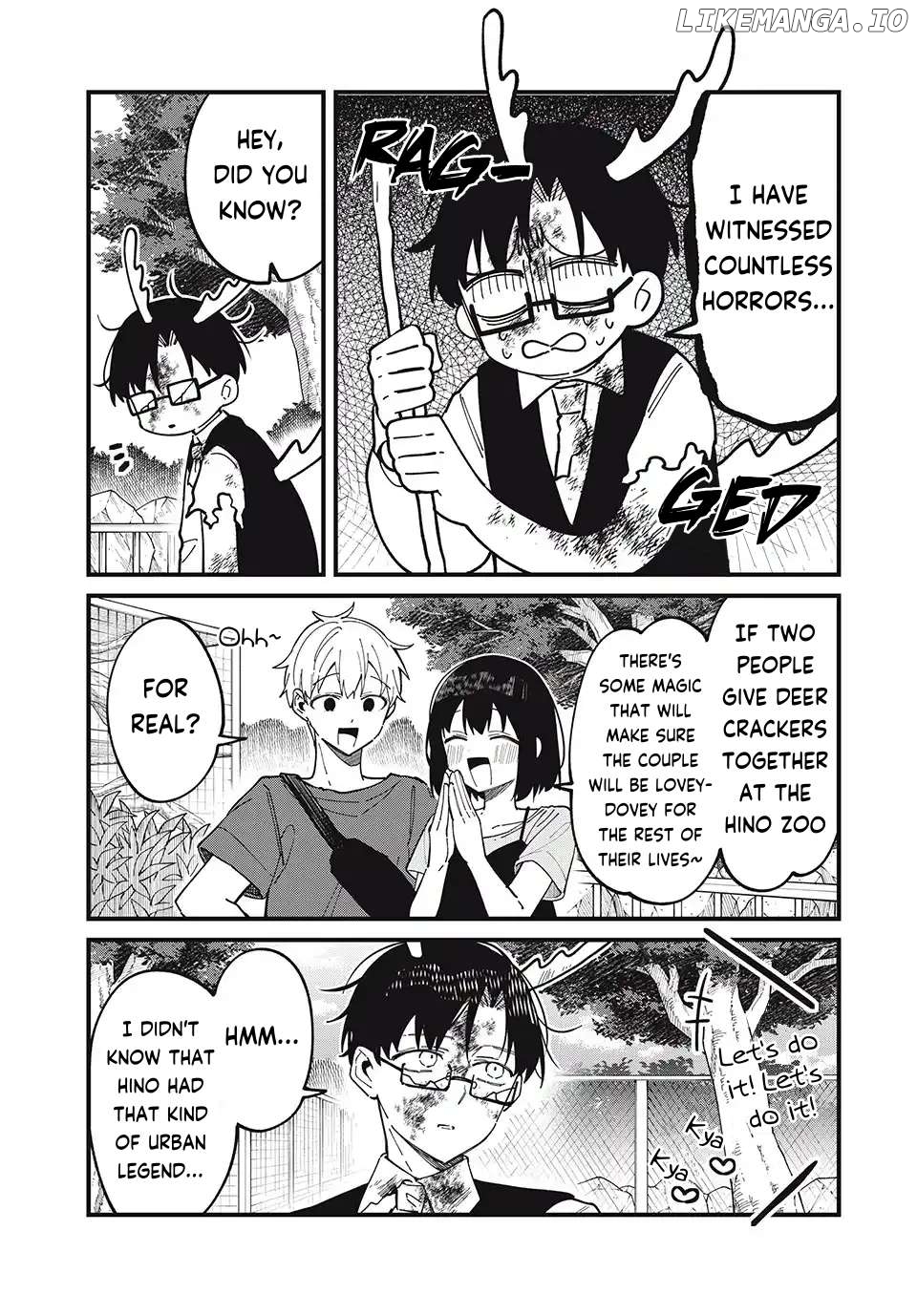 Shikanoko Nokonoko Koshitantan Chapter 42 - page 13