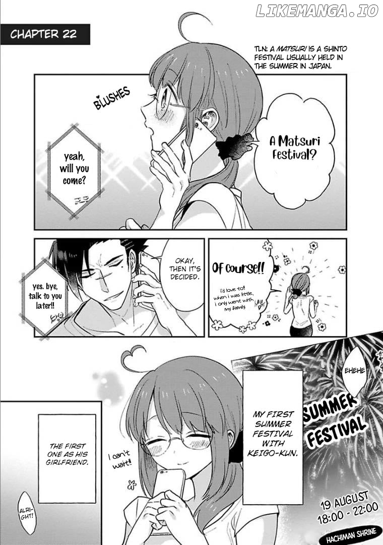 Scary Face High Schooler and Miss Plain Jane Chapter 22 - page 1