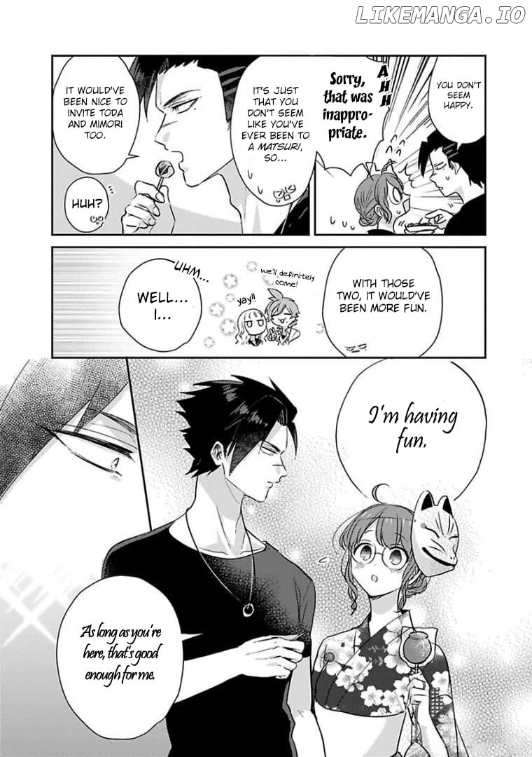 Scary Face High Schooler and Miss Plain Jane Chapter 22 - page 10