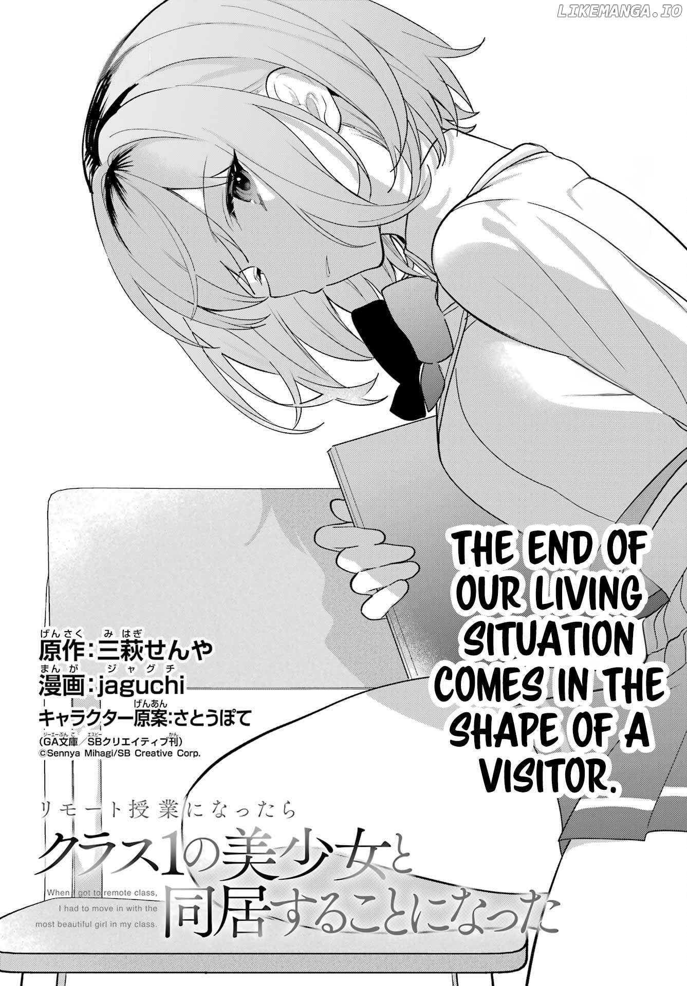 Remote Jugyou ni Nattara Class 1 no Bishoujo to Doukyo Suru Koto ni Natta Chapter 10 - page 2