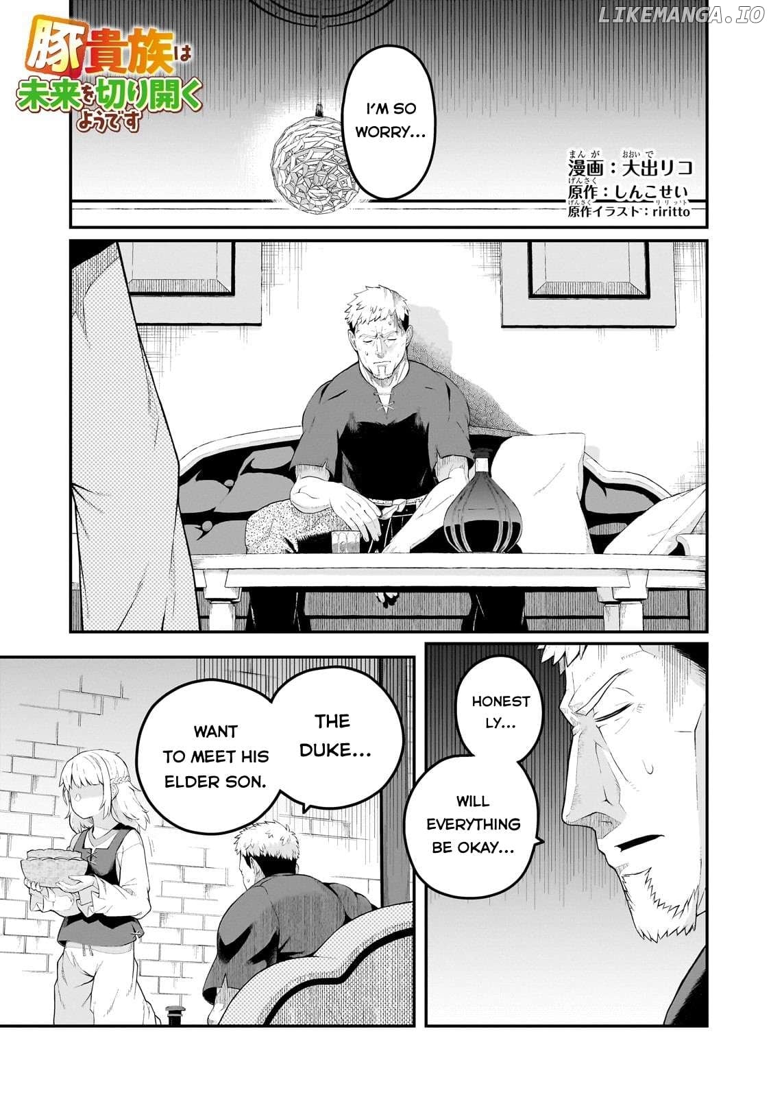 Buta Kizoku wa Mirai wo Kiri Hiraku you desu Chapter 8 - page 2