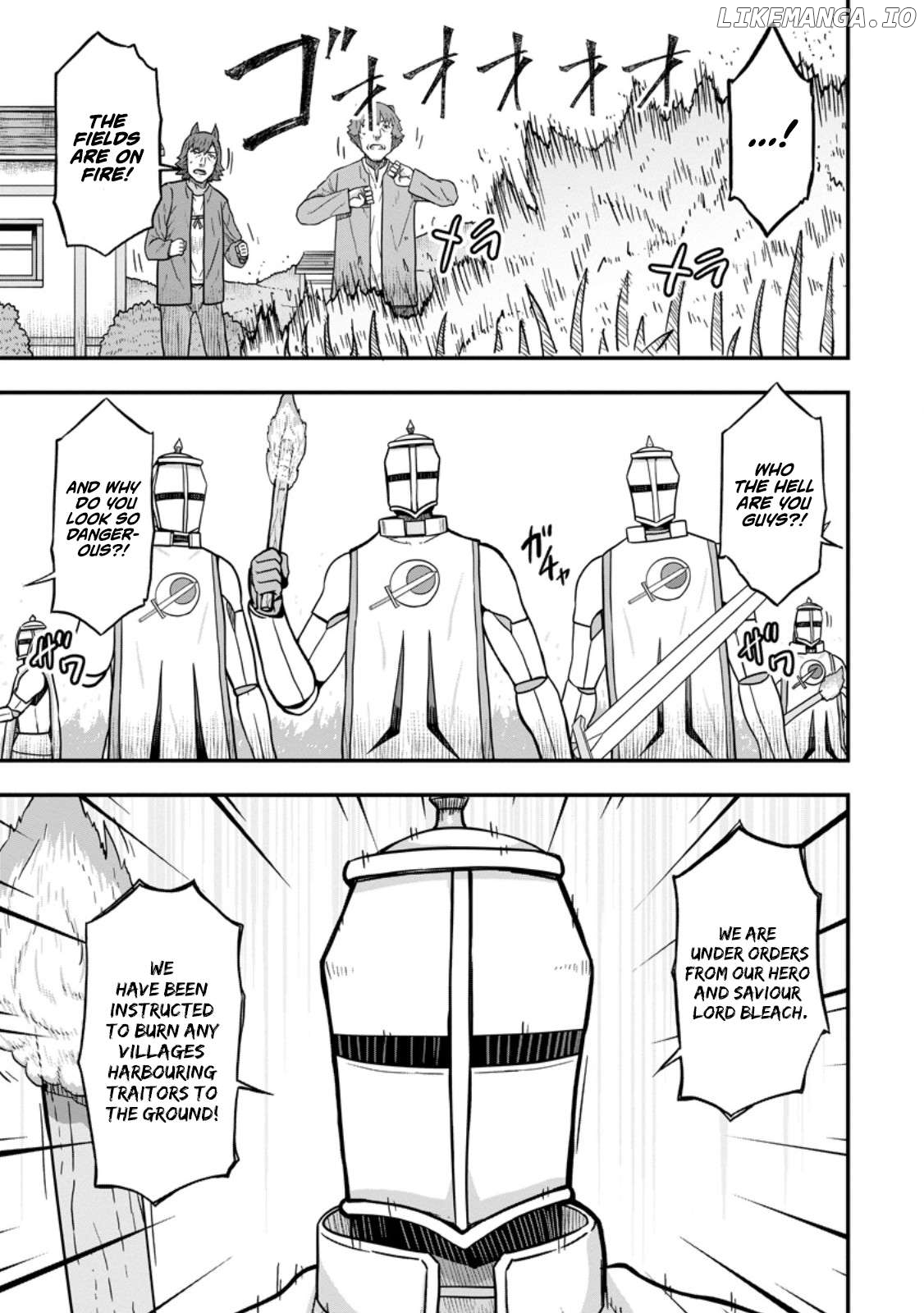 Isekai Saikyou no Yome desu ga, Yoru no Tatakai wa Ore no Hou ga Tsuyoi You desu ~Chiryaku o Ikashite Nariagaru Harem Senki~ Chapter 13 - page 11