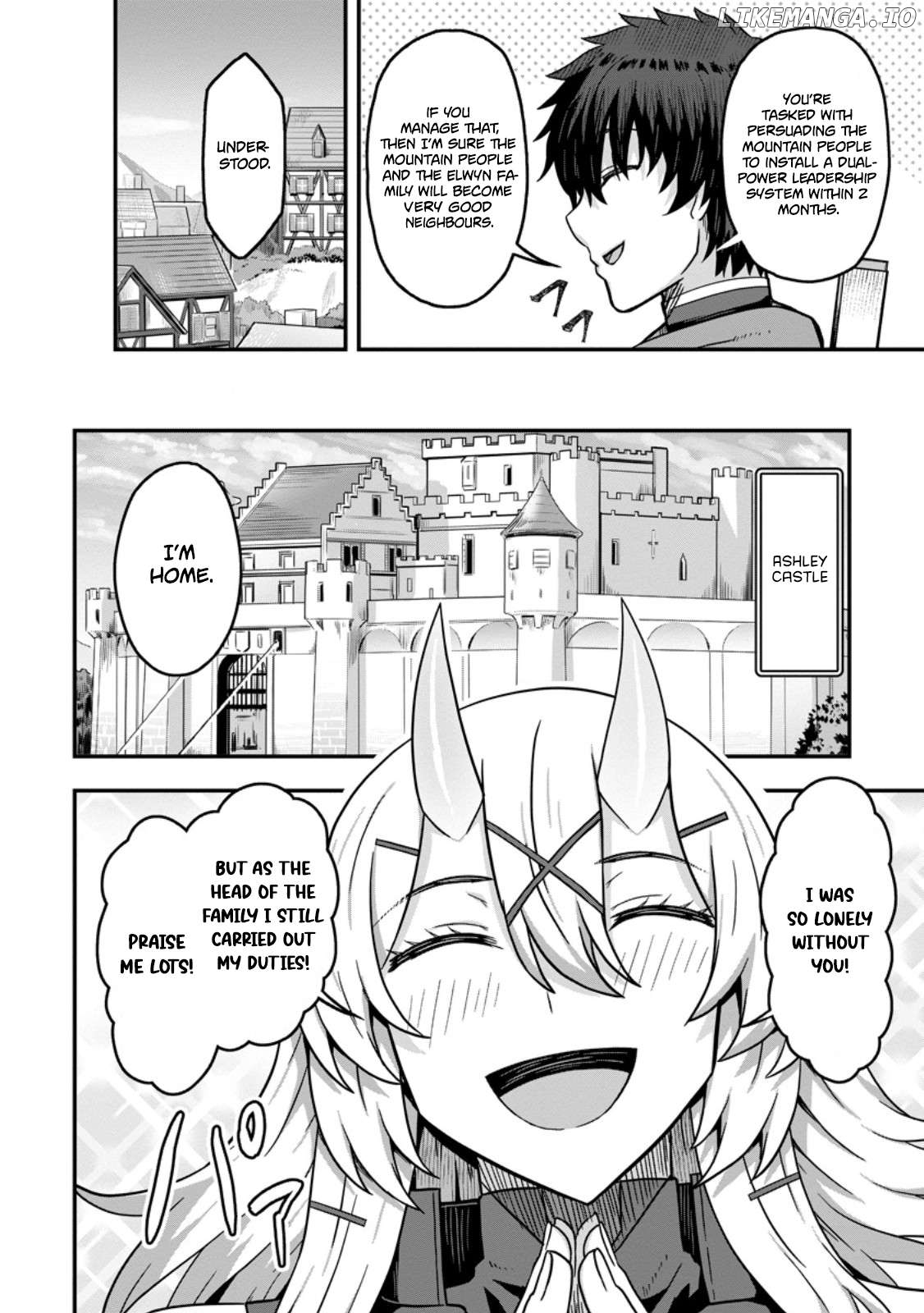 Isekai Saikyou no Yome desu ga, Yoru no Tatakai wa Ore no Hou ga Tsuyoi You desu ~Chiryaku o Ikashite Nariagaru Harem Senki~ Chapter 13 - page 22
