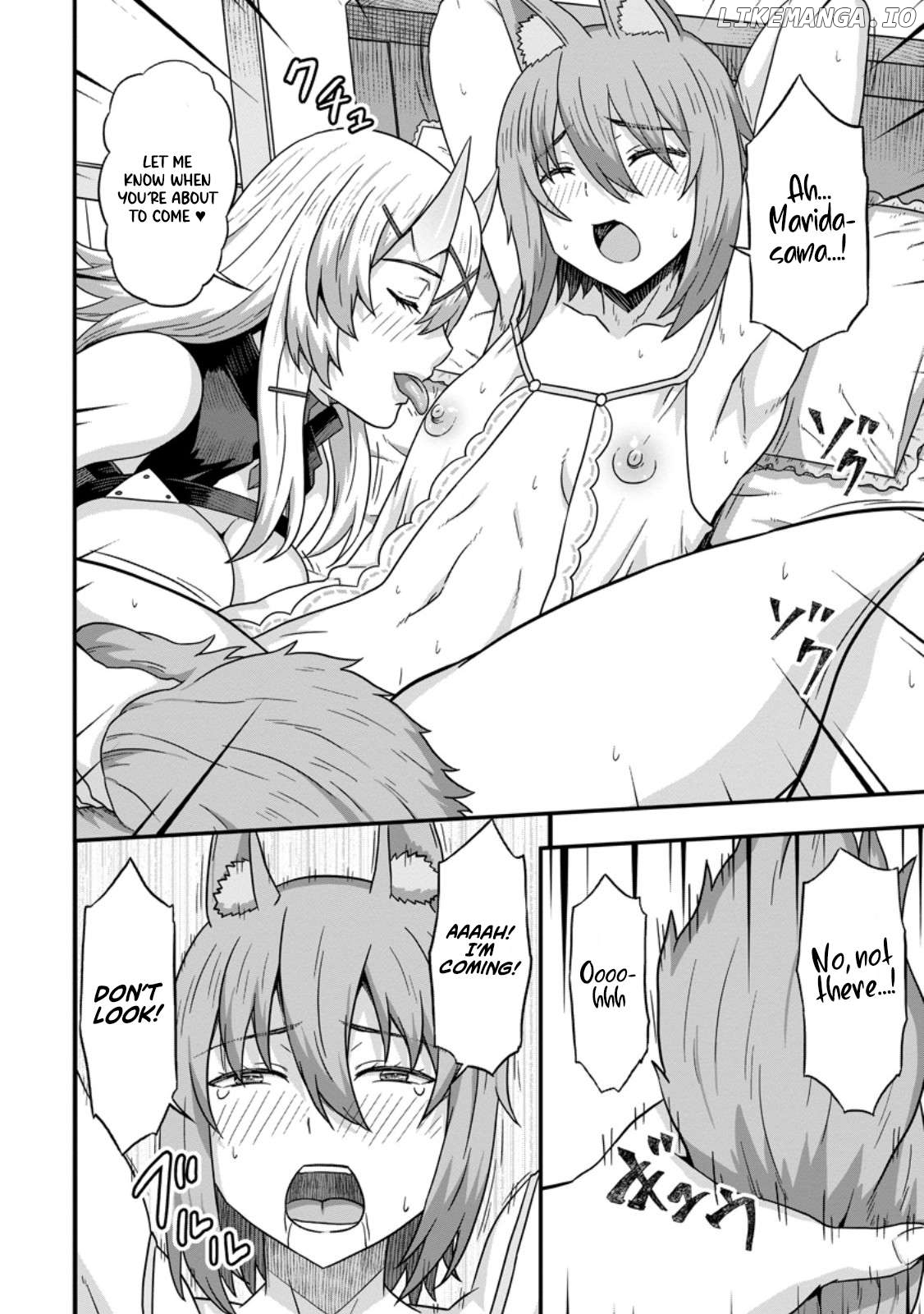 Isekai Saikyou no Yome desu ga, Yoru no Tatakai wa Ore no Hou ga Tsuyoi You desu ~Chiryaku o Ikashite Nariagaru Harem Senki~ Chapter 13 - page 26