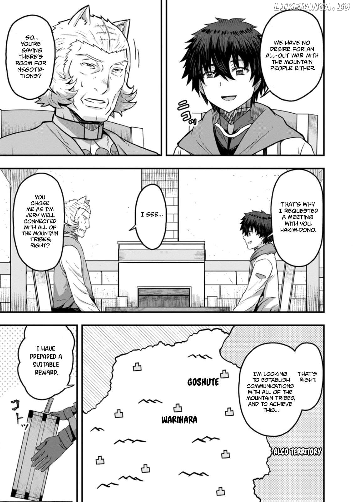 Isekai Saikyou no Yome desu ga, Yoru no Tatakai wa Ore no Hou ga Tsuyoi You desu ~Chiryaku o Ikashite Nariagaru Harem Senki~ Chapter 13 - page 3