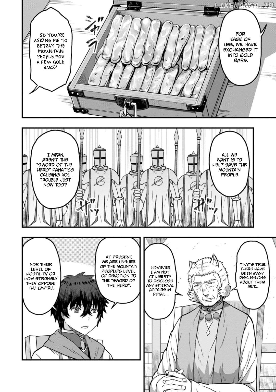Isekai Saikyou no Yome desu ga, Yoru no Tatakai wa Ore no Hou ga Tsuyoi You desu ~Chiryaku o Ikashite Nariagaru Harem Senki~ Chapter 13 - page 4