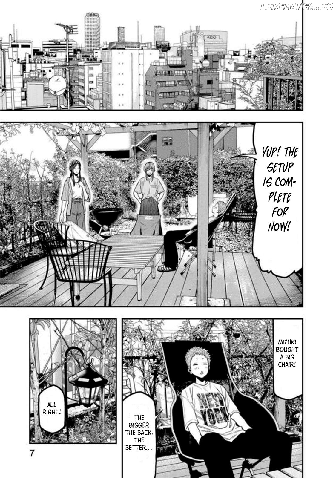 Futari Solo Camp Chapter 44 - page 7
