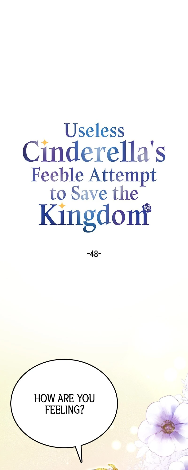 Useless Cinderella's Feeble Attempt to Save the Kingdom Chapter 48 - page 1