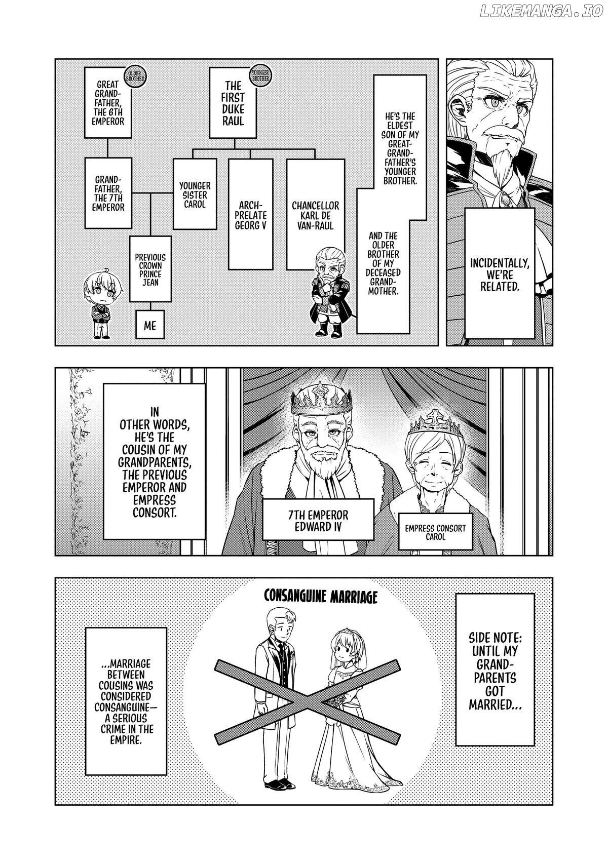 Tensei Shitara Koutei deshita ~Umare Nagara no Koutei wa Kono Saki Ikinokoreru ka~@COMIC Chapter 3 - page 12