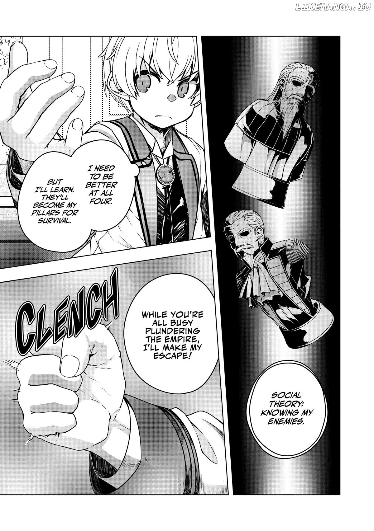 Tensei Shitara Koutei deshita ~Umare Nagara no Koutei wa Kono Saki Ikinokoreru ka~@COMIC Chapter 5 - page 32