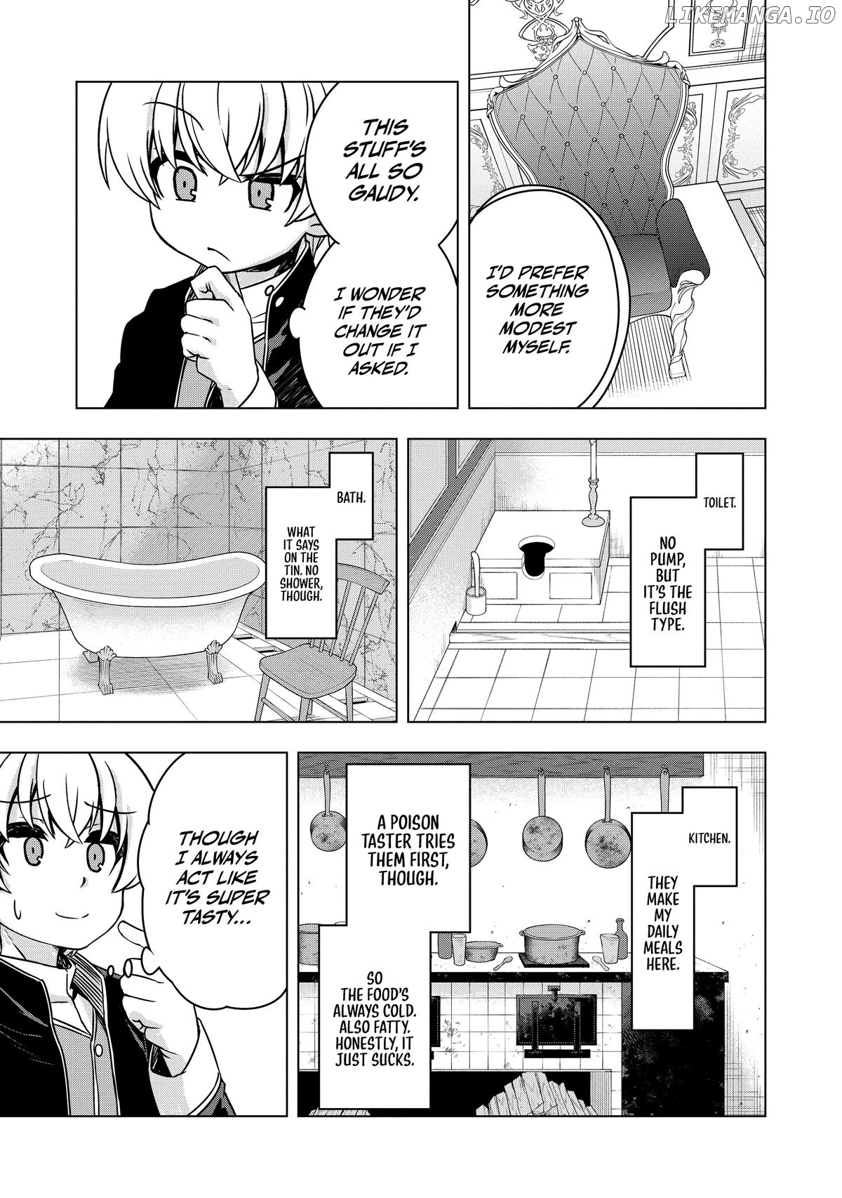 Tensei Shitara Koutei deshita ~Umare Nagara no Koutei wa Kono Saki Ikinokoreru ka~@COMIC Chapter 5.5 - page 5