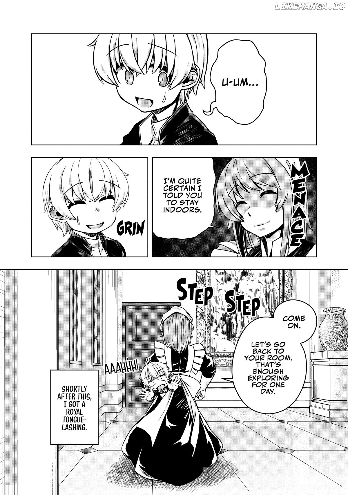 Tensei Shitara Koutei deshita ~Umare Nagara no Koutei wa Kono Saki Ikinokoreru ka~@COMIC Chapter 5.5 - page 8