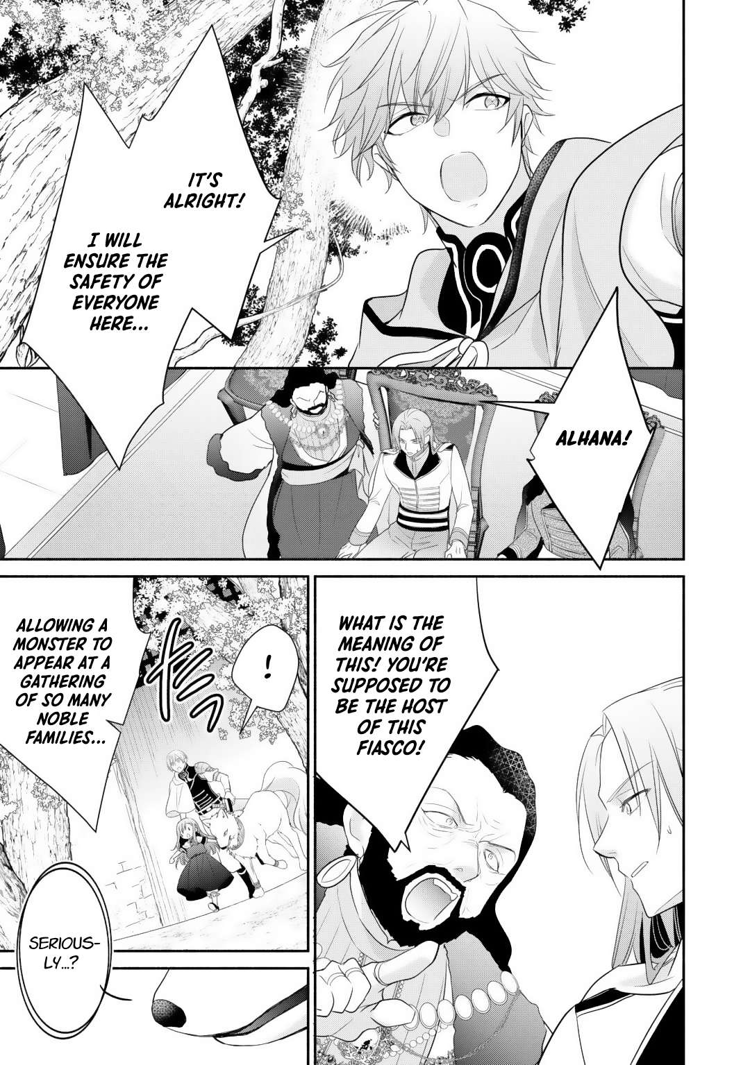 Tensei Youjo. Kamikemono to Ouji to, Saikyou no Ojisan Youhei-dan no Naka de Ikiru. Chapter 13 - page 13