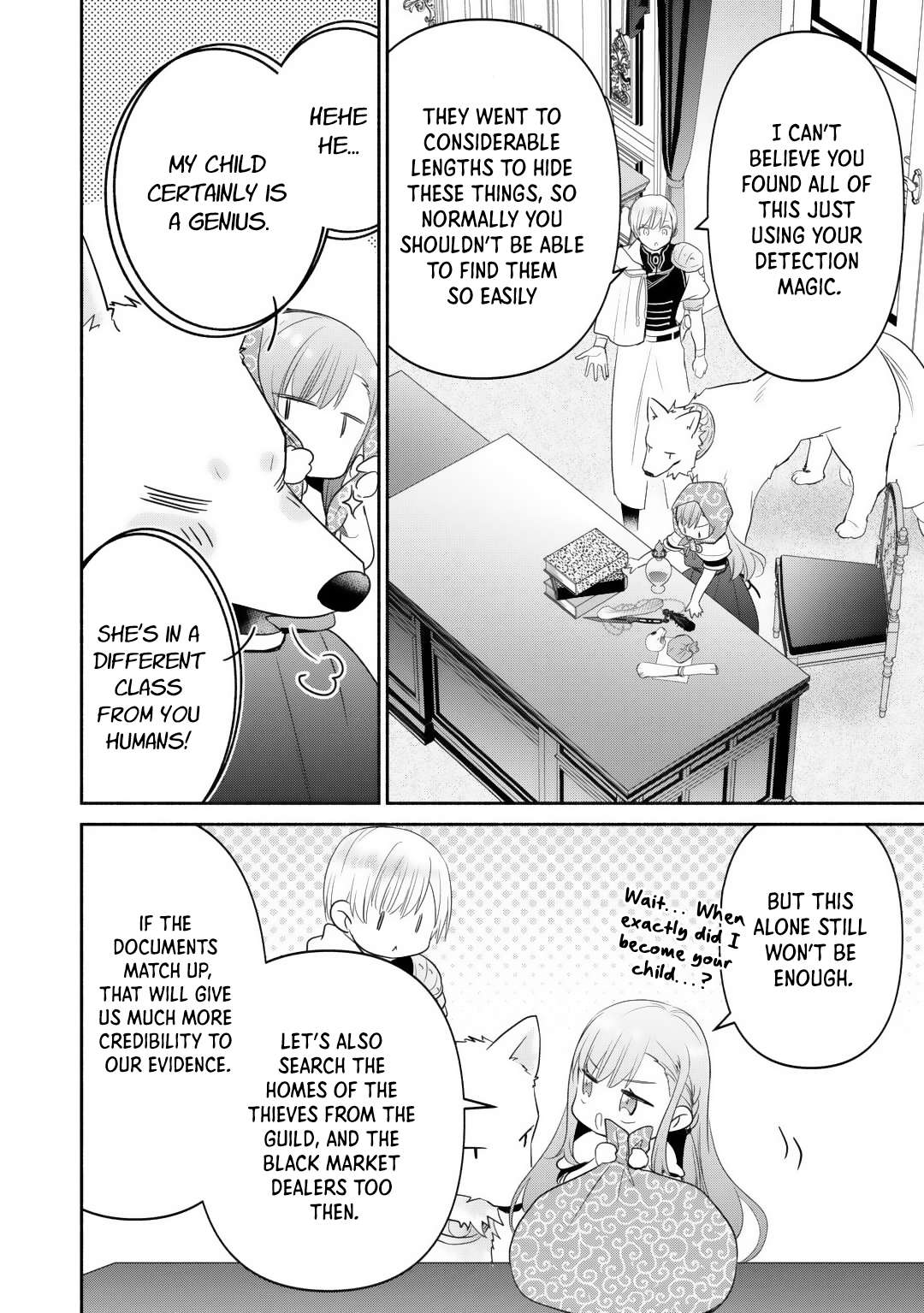 Tensei Youjo. Kamikemono to Ouji to, Saikyou no Ojisan Youhei-dan no Naka de Ikiru. Chapter 13 - page 8