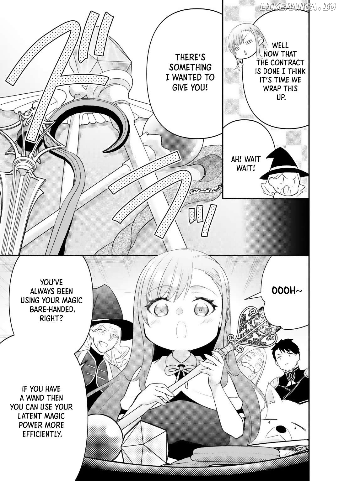 Tensei Youjo. Kamikemono to Ouji to, Saikyou no Ojisan Youhei-dan no Naka de Ikiru. Chapter 14 - page 5