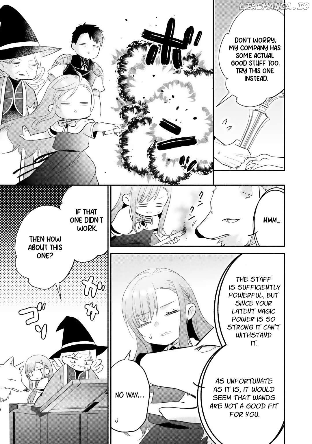Tensei Youjo. Kamikemono to Ouji to, Saikyou no Ojisan Youhei-dan no Naka de Ikiru. Chapter 14 - page 7