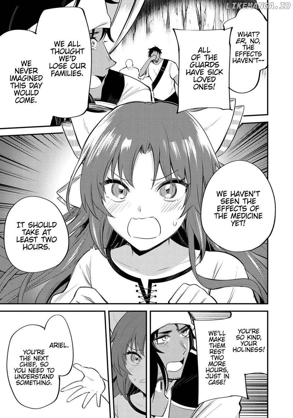 The Reincarnated Great Saint Hides That She's a Saint Chapter 32 - page 11