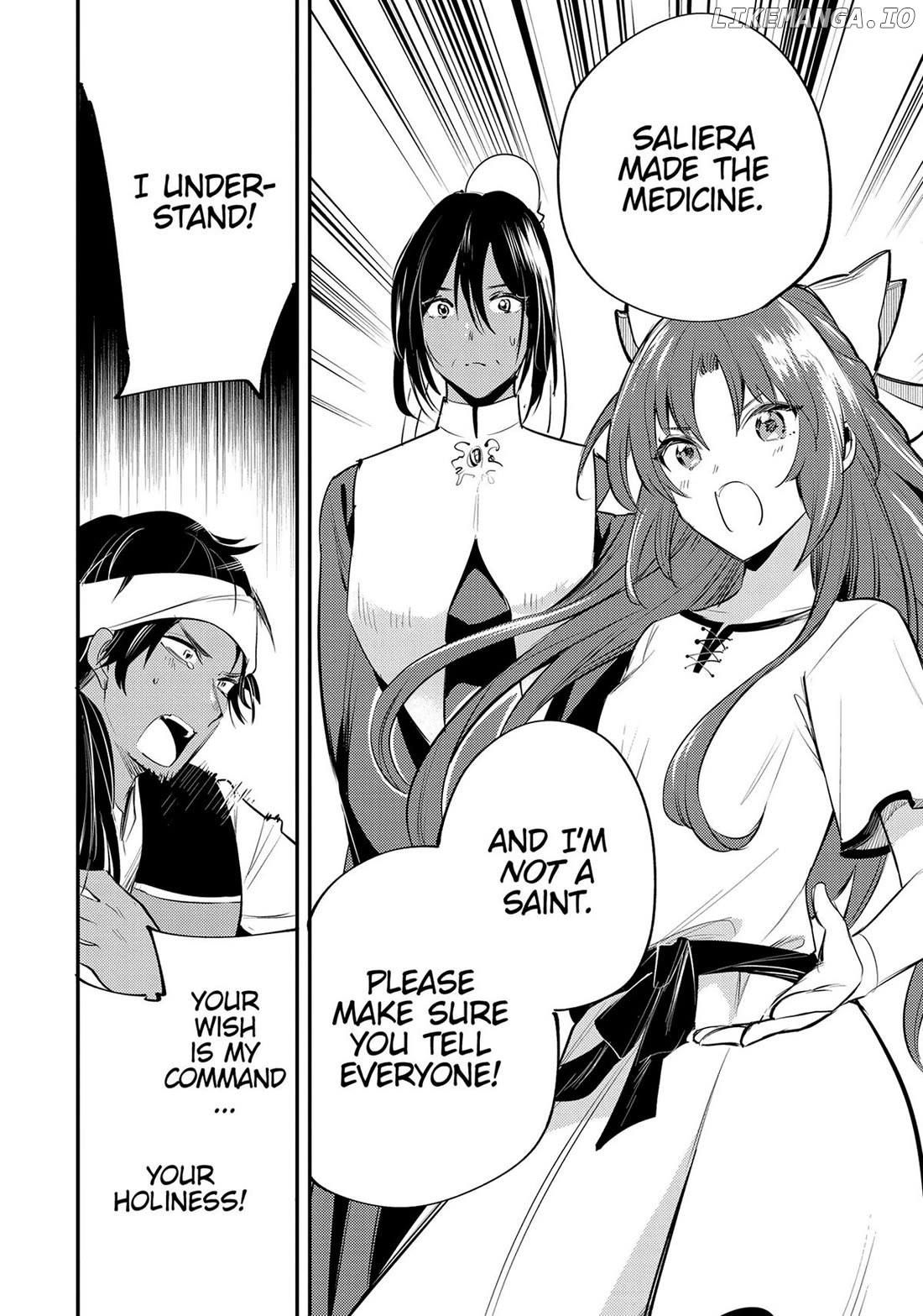 The Reincarnated Great Saint Hides That She's a Saint Chapter 32 - page 12