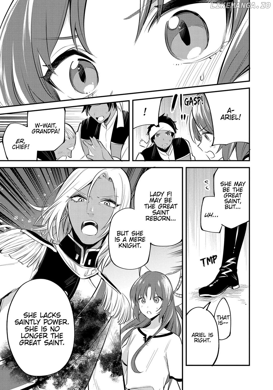 The Reincarnated Great Saint Hides That She's a Saint Chapter 32 - page 19