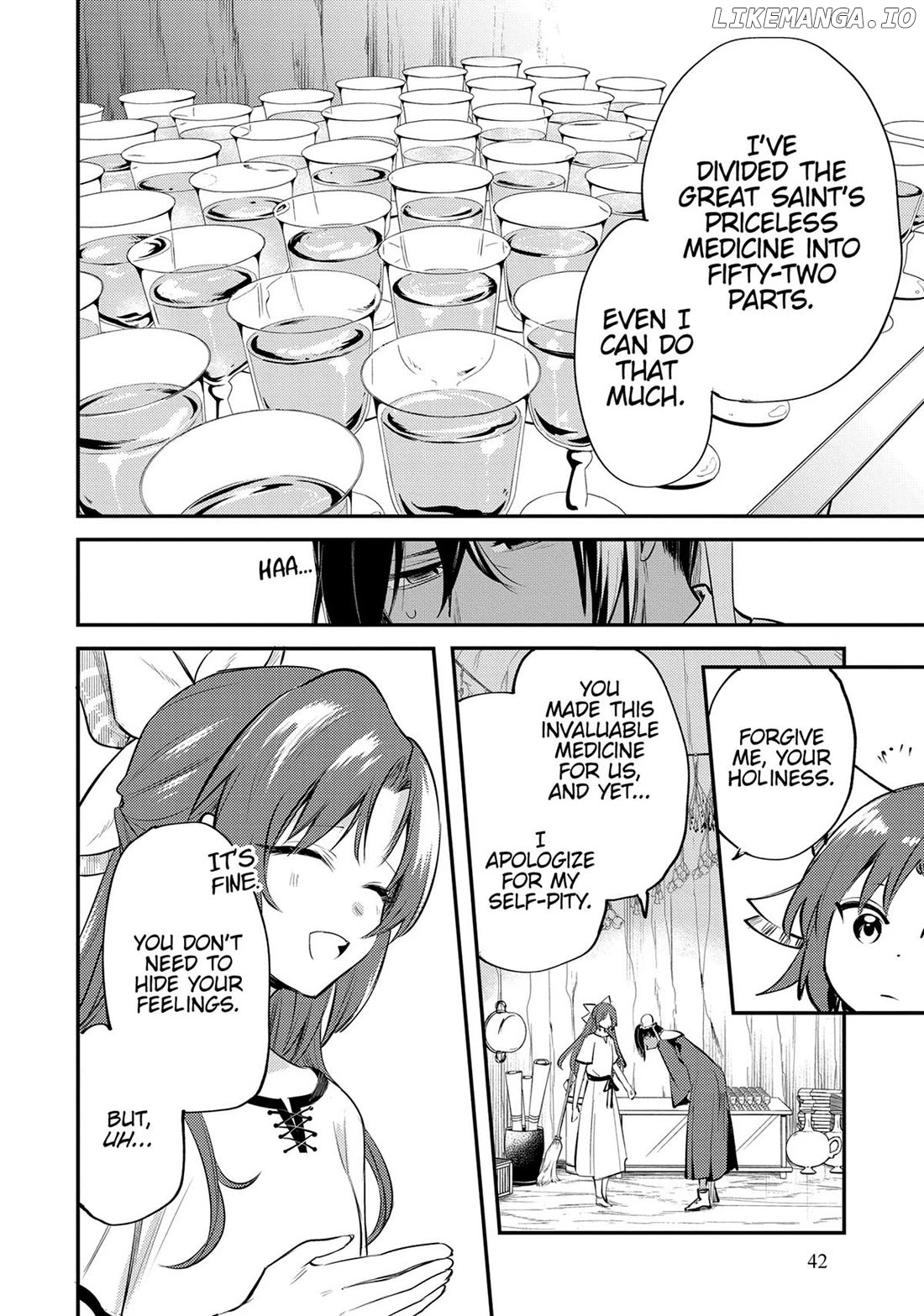 The Reincarnated Great Saint Hides That She's a Saint Chapter 32 - page 2