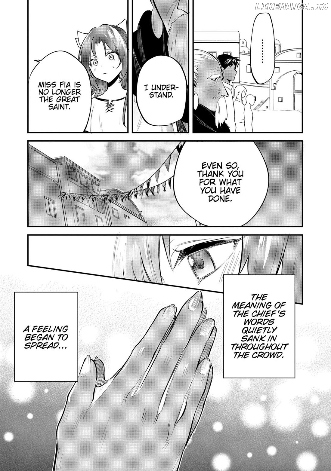 The Reincarnated Great Saint Hides That She's a Saint Chapter 32 - page 21